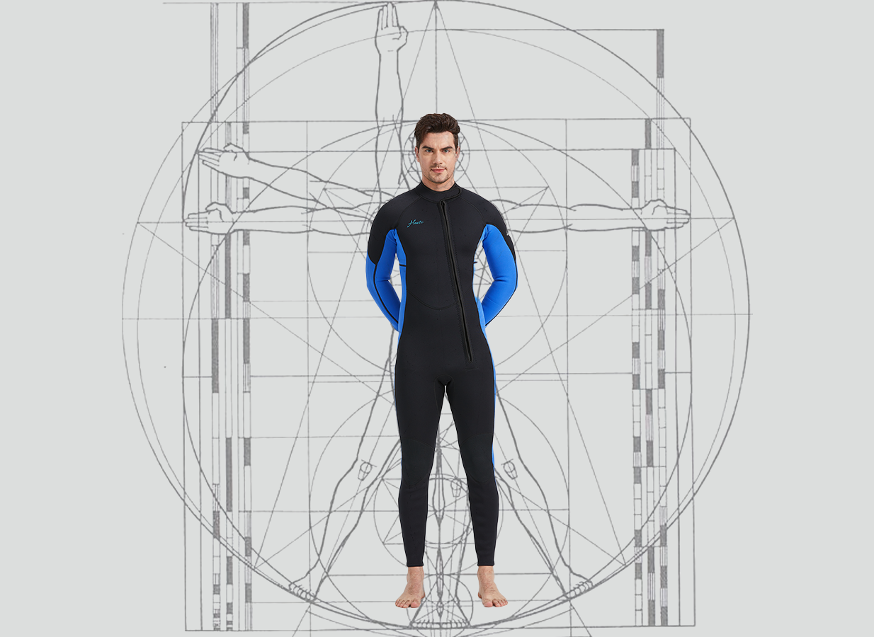 Hevto Men and Women Wetsuit Size Guide Choosing the Perfect Fit