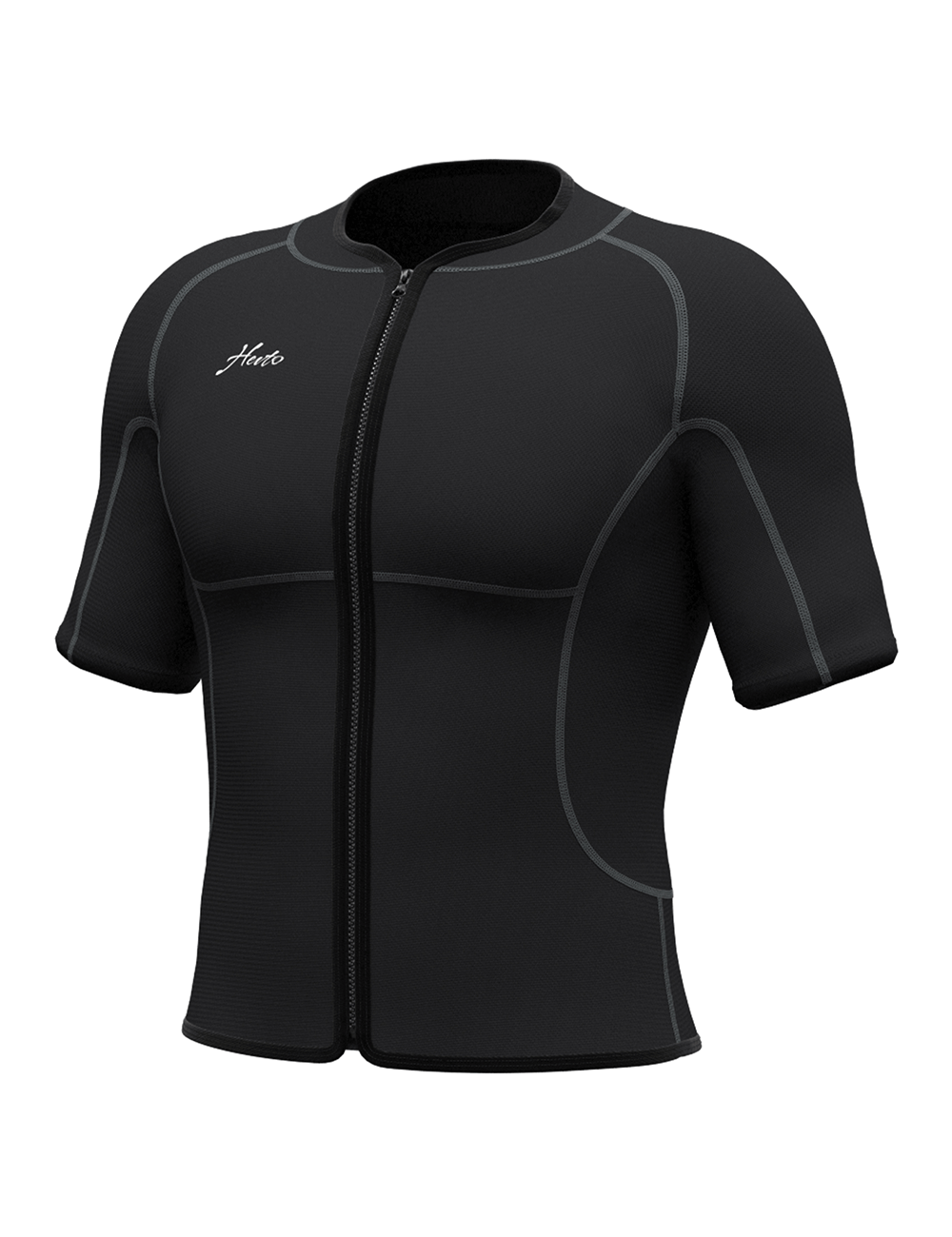 Men Wetsuit Tops 2mm Short-Sleeve Neoprene Jacket for Water Sports