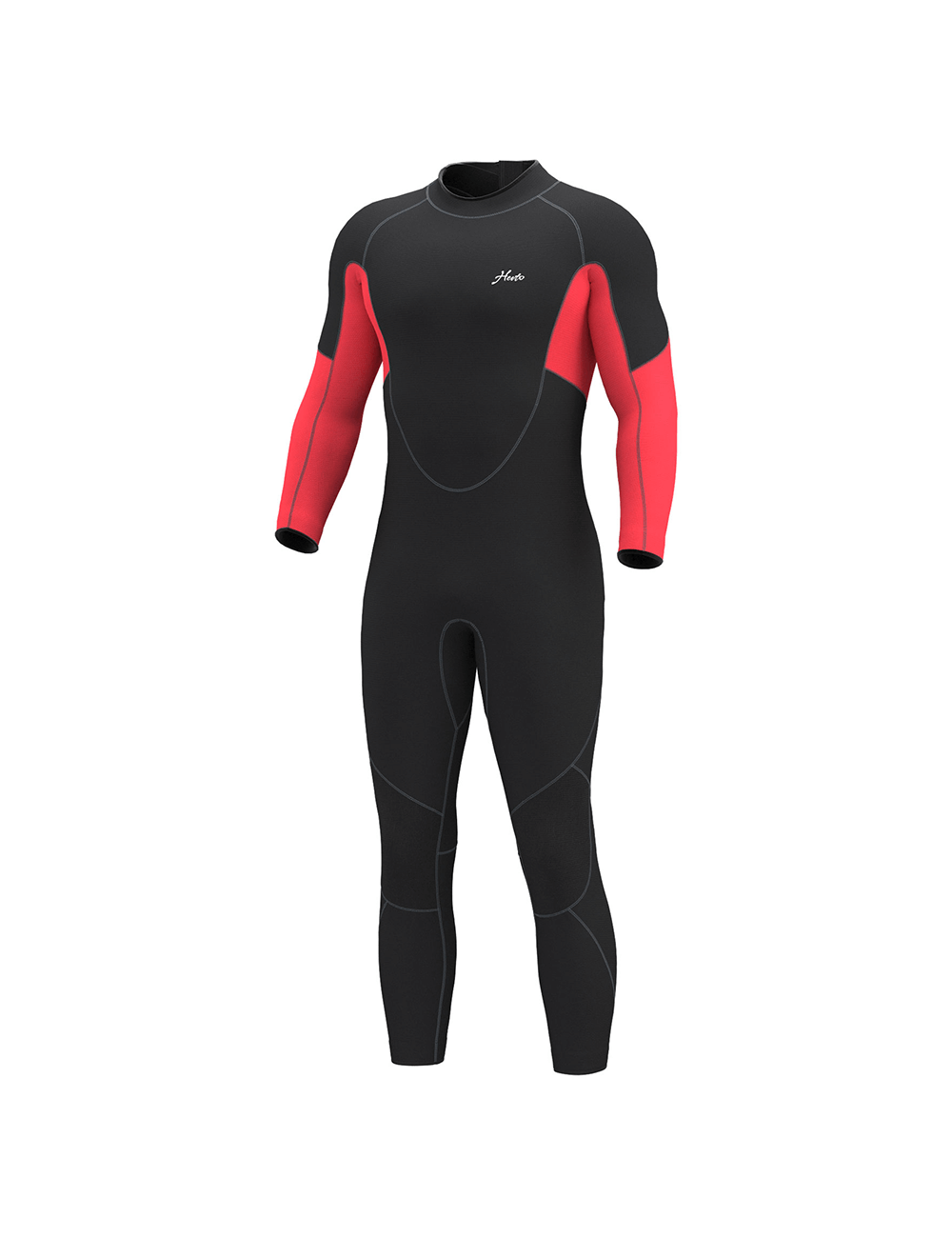 Men Wetsuit 4/3mm Blue Back Zip for Cold Water Flexibility – Hevto Men Wetsuit 4/3mm Blue Back Zip for Cold Water Flexibility – Hevto