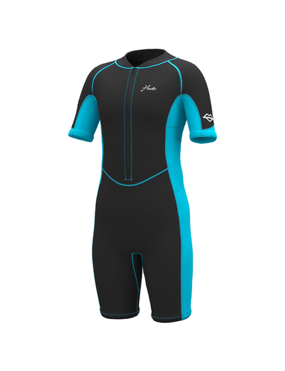 kids wetsuit front view