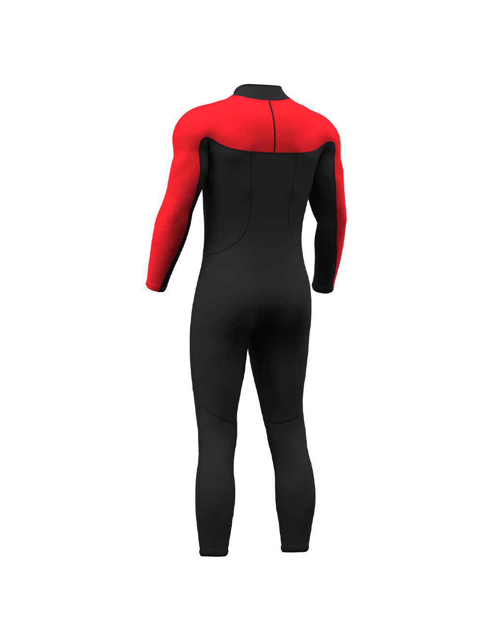 Men Wetsuit 3/2mm Red with Front Zip for Cold Water Warmth Men Wetsuit 3/2mm Red with Front Zip for Cold Water Warmth